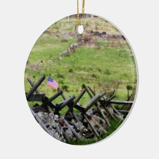 Gettysburg Keramik Ornament (Links)