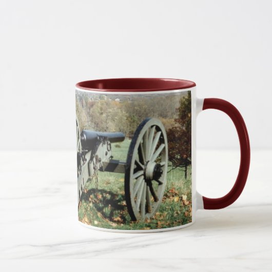 Gettysburg, OstFriedhofs-Hügel-Tasse Tasse (Rechts)