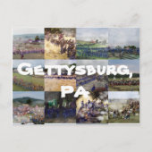 Gettysburg, PA Postkarte (Vorderseite)