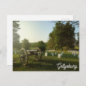 Gettysburg Pennsylvania Friedhof des Zivilen Krieg Postkarte (Vorne/Hinten)