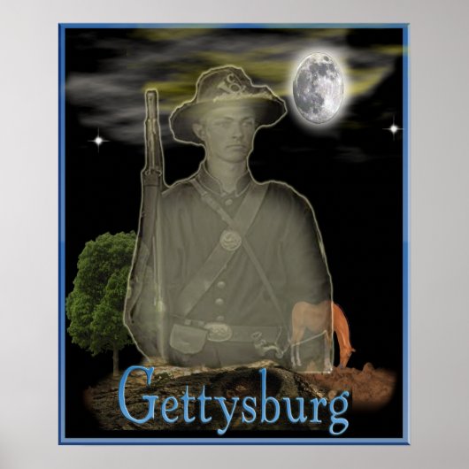 Gettysburg-Poster Poster (Vorne)