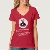 Gettysburg Rede Abraham Lincoln 19.11.1863 T-Shirt (Vorderseite)