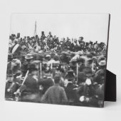 Gettysburg Rede von Präsident Abraham Lincoln Fotoplatte (Seite)