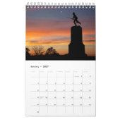 Gettysburg-Schlachtfeld Kalender (Jan 2027)