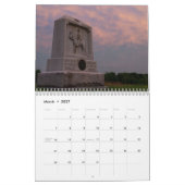 Gettysburg-Schlachtfeld Kalender (Mär 2027)