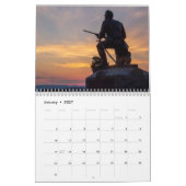 Gettysburg-Schlachtfeld Kalender (Jan 2027)