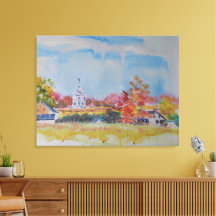 Gettysburg-Schlachtfeld-Landschaft / Larry Lerew