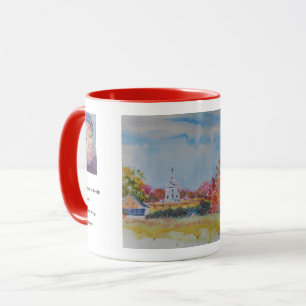 Gettysburg-Schlachtfeld-Landschaft / Larry Lerew Tasse