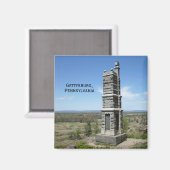 Gettysburg-Schlachtfeld Magnet (Vorderseite/Rückseite)