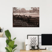 Gettysburg - Schlachtfeld-Poster #2 Poster (Heimbüro)