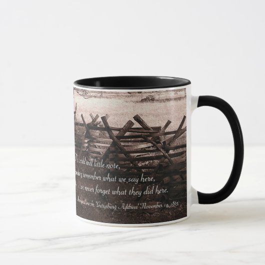 Gettysburg - Schlachtfeld-Tasse #2 Tasse (Rechts)