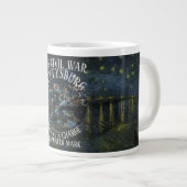 GETTYSBURG SEZESSIONSKRIEG PICKETTS CHARGE Jumbo-Tasse (Vorderseite Rechts)