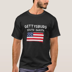 Gettysburg South Dakota USA Staat America Travel S T-Shirt