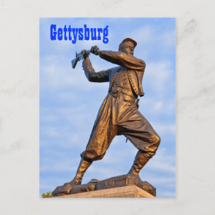 Gettysburg Statue IV Postkarte
