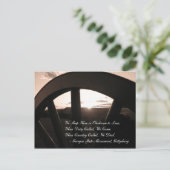 Gettysburg Sunset Postcard Postkarte (Stehend Vorderseite)