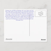 Gettysburg Sunset Postkarte (Rückseite)