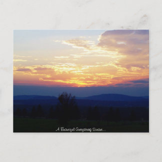 Gettysburg Sunset Postkarte