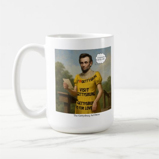 Gettysburg und Dress Kaffeetasse (Links)