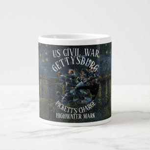 GETTYSBURG US-BÜRGERKRIEG PICKETT'S CHARGE Jumbo-Tasse