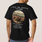 GETTYSBURG US-ZIVILER KRIEGSSPIELER T-Shirt (Rückseite)