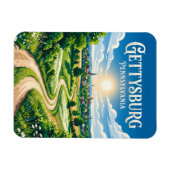 Gettysburg USA Magnet (Horizontal)