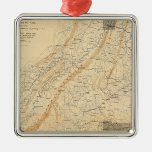 Gettysburg, Virginia Ornament Aus Metall