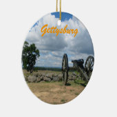 Gettysburg-Weihnachtsverzierung Keramik Ornament (Rechts)