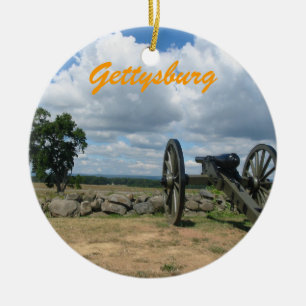 Gettysburg-Weihnachtsverzierung Keramik Ornament