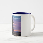 Gettysburg - wenig runde Spitze Zweifarbige Tasse (VorderseiteRechts)