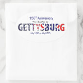 Gettysburger Aufkleber (Tasche)