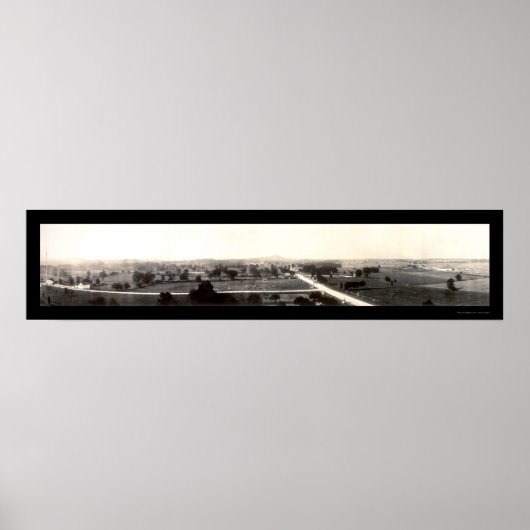 Gettysburger Schlachtfeld-Foto 1918 Poster (Vorne)