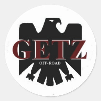 Getz Off-Road-Logo Runder Aufkleber