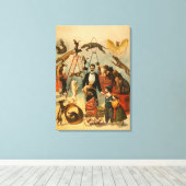 Geübtes Dog Act Theatrales Poster Leinwanddruck (Insitu (Holzboden))