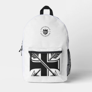 GEUEE Vintage-Ritter-Serie Bedruckter Rucksack