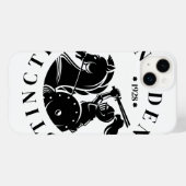 GEUEE Vintage-Ritter-Serie Case-Mate iPhone Hülle (Rückseite (Horizontal))