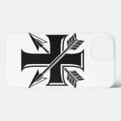 GEUEE Vintage-Ritter-Serie Case-Mate iPhone Hülle (Rückseite (Horizontal))