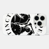 GEUEE Vintage-Ritter-Serie Case-Mate iPhone Hülle (Rückseite (Horizontal))