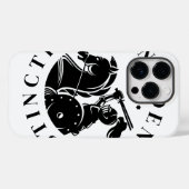 GEUEE Vintage-Ritter-Serie Case-Mate iPhone Hülle (Rückseite (Horizontal))