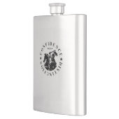 GEUEE Vintage Ritter-Serie Flachmann (Links)