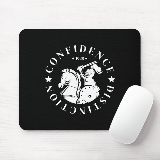 GEUEE Vintage-Ritter-Serie Mousepad (Mit Mouse)