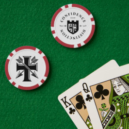GEUEE Vintage-Ritter-Serie Pokerchips
