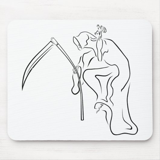 Gevatter / GodVater / Grim HIP HOP Mousepad (Vorne)