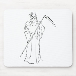 Gevatter / Pate / Grimm Mousepad