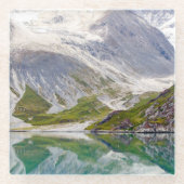 Gewachsen im Blau Glasuntersetzer (Vorderseite)