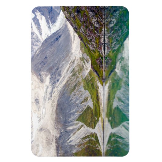 Gewachsen im Blau Magnet (Vertikal)