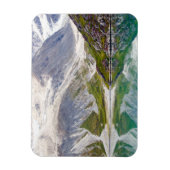 Gewachsen im Blau Magnet (Vertikal)