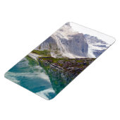 Gewachsen in der blauen Reflexion Magnet (Linke Seite)