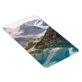 Gewachsen in der blauen Reflexion Magnet (Rechte Seite)