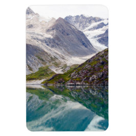 Gewachsen in der blauen Reflexion Magnet