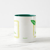 Gewachsen in… zweifarbige tasse (Mittel)